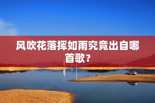 风吹花落挥如雨究竟出自哪首歌？
