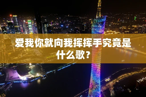 爱我你就向我挥挥手究竟是什么歌？