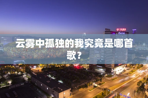 云雾中孤独的我究竟是哪首歌？