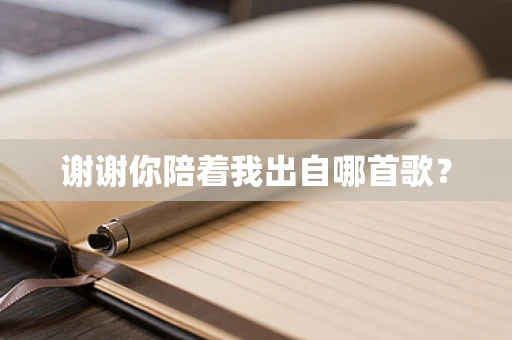 谢谢你陪着我出自哪首歌？