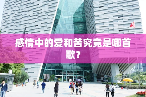 感情中的爱和苦究竟是哪首歌？