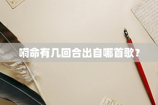 嗬命有几回合出自哪首歌？