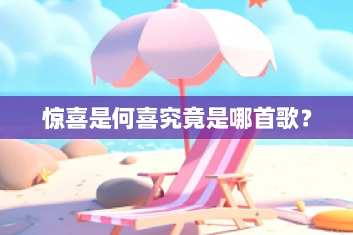 惊喜是何喜究竟是哪首歌？