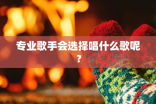 专业歌手会选择唱什么歌呢？