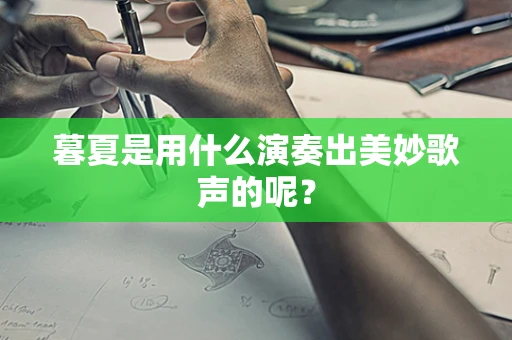 暮夏是用什么演奏出美妙歌声的呢？