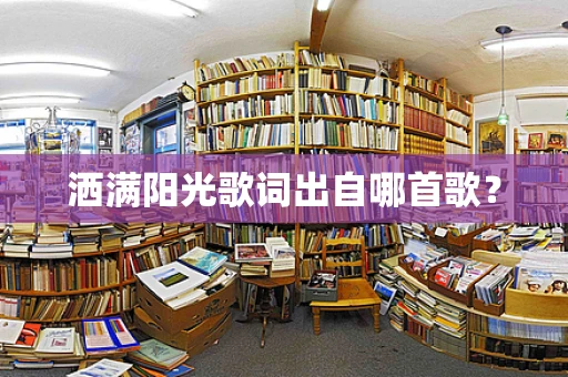洒满阳光歌词出自哪首歌？
