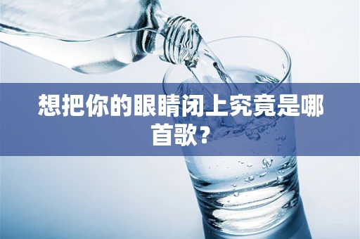 想把你的眼睛闭上究竟是哪首歌？