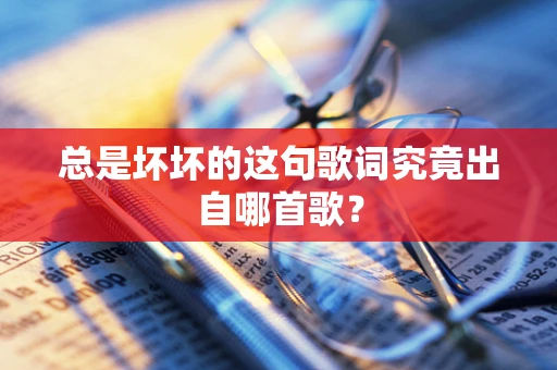 总是坏坏的这句歌词究竟出自哪首歌？