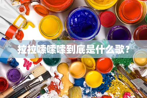 拉拉嗦嗦嗦到底是什么歌？