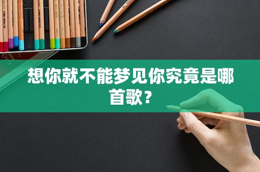 想你就不能梦见你究竟是哪首歌？