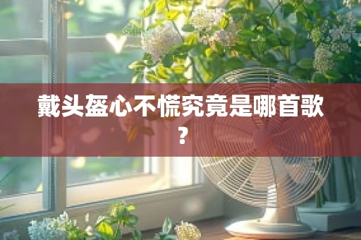 戴头盔心不慌究竟是哪首歌？