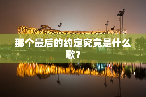 那个最后的约定究竟是什么歌？