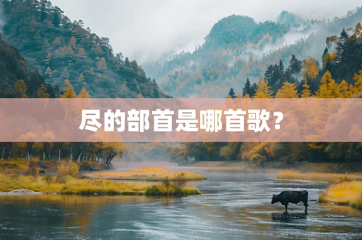 尽的部首是哪首歌？