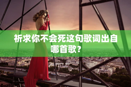 祈求你不会死这句歌词出自哪首歌？
