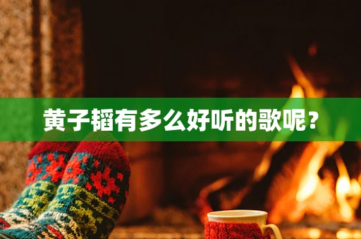 黄子韬有多么好听的歌呢？