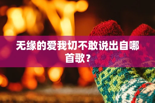 无缘的爱我切不敢说出自哪首歌？