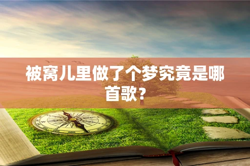 被窝儿里做了个梦究竟是哪首歌？