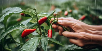 下着雨还在摘辣椒究竟是哪首歌？