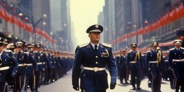 1984年大阅兵配乐究竟是什么歌？