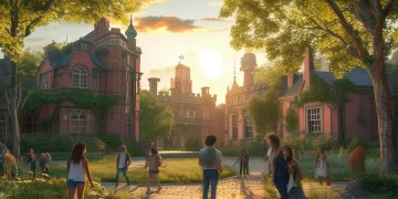 哪首歌提到了在大学里有很多钱？