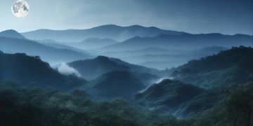 月亮那爬山了山坡究竟是哪首歌？