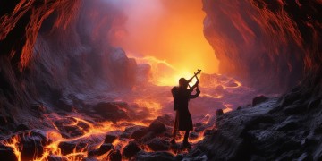 在火山里唱什么歌好听？