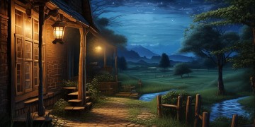 乡村的夜是什么样的歌？