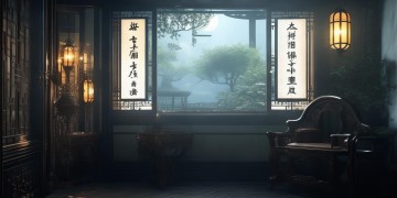 久借晓寒问月窗出自什么歌？