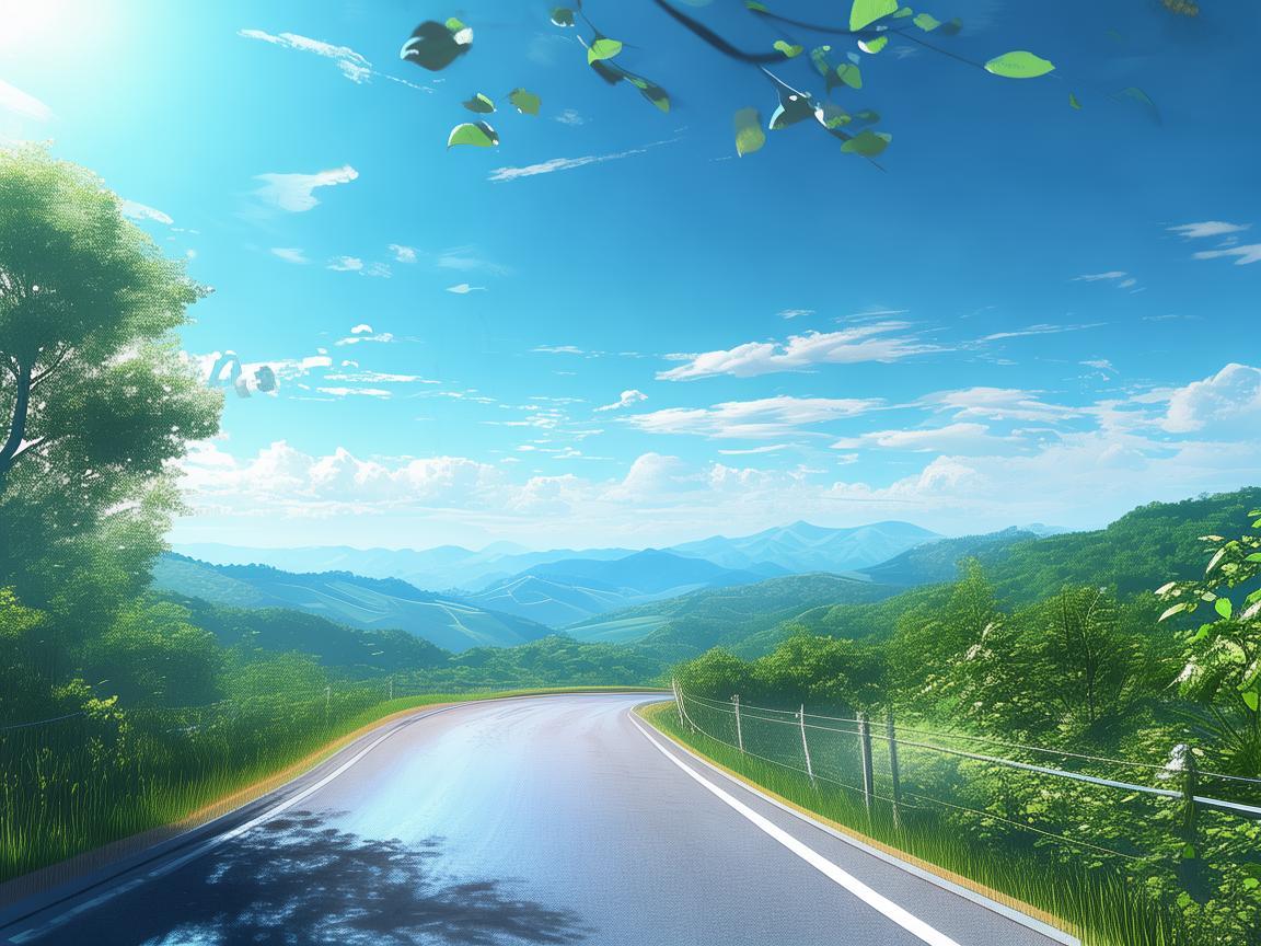 公路上的青山绿水到底是哪首歌？