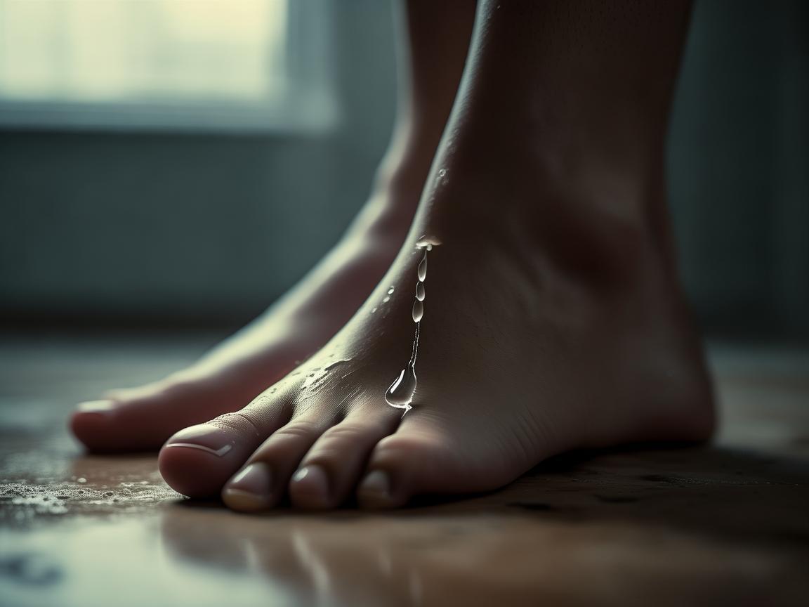 清眼泪淌到脚面上究竟是哪首歌？